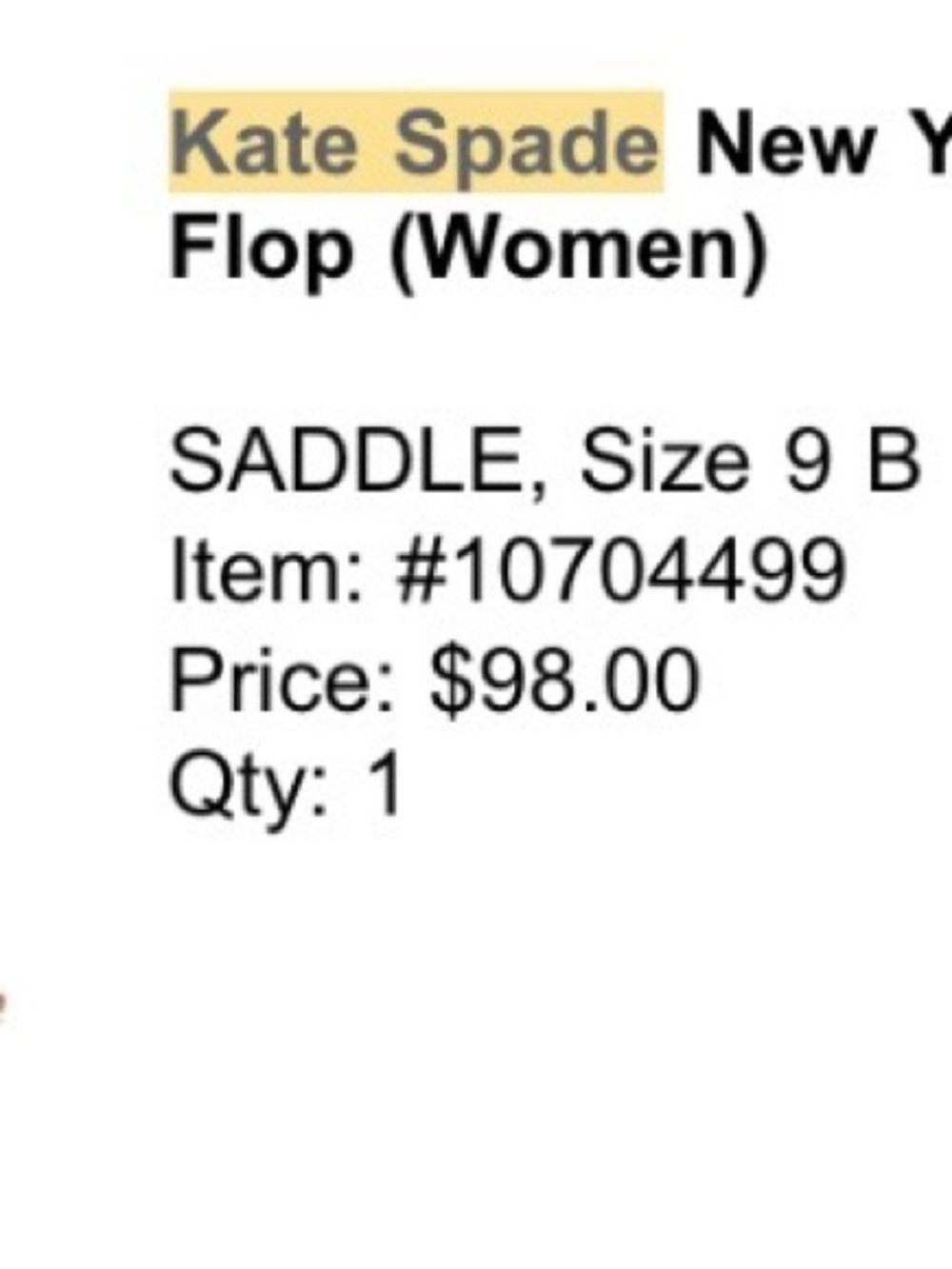 Kate Spade Flower Sandal - Picture 4 of 6